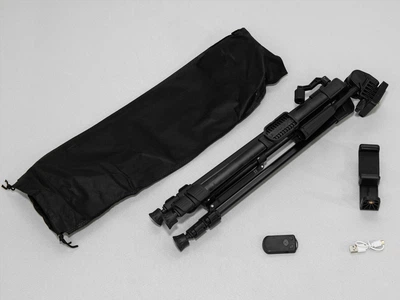 Компактний штатив для селфі ламп та студійного світла 125см SL-3388