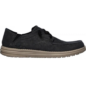 MELSON Мокасини Skechers 66384 BLK 46 Сірий (193113996022)