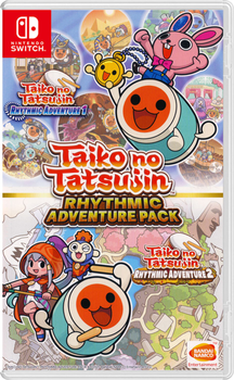 Гра для Nintendo Switch Taiko No Tatsujin Rythmic Adventure Pack (Cartridge) (8885011014787)