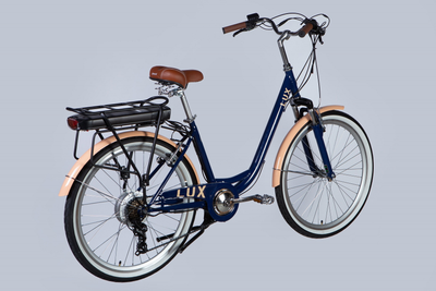Електровелосипед ST 26" Dorozhnik eLux рама 17" 36B 12.5А/год 500Вт синій (ELB-D-26-228)