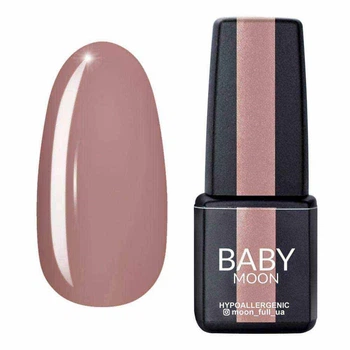 Гель-лак BABY Moon Sensual Nude №14 бежевий темний, 6 мл