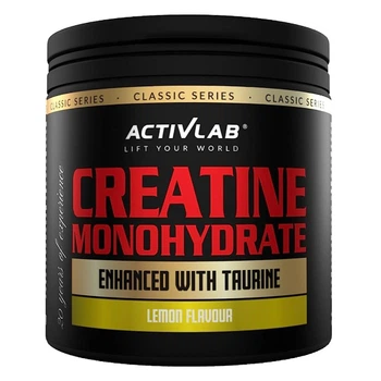 Креатин моногидрат ActivLab Classic Series Creatine Monohydrate Enhanced With Taurine 300 г 50 servings Lemon