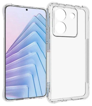 Чехол WXD на Poco M7 Pro (5G) / чехол для смартфона с усиленными углами / (прозрачный)
