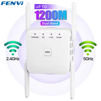 Репитер Fenvi FWD-R1208U Wi Fi Repeater Booster 2.4G/5GHz