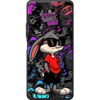 Силіконовий чохол BoxFace Tecno POVA 5 Малий вухань (48118-bk119)