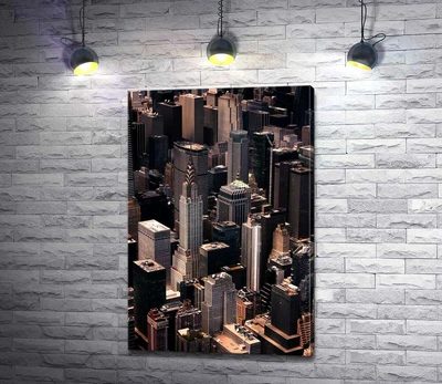 Картина Вид на Нью Йорк у перспективі 40x60 см Модуль №1 (003693)