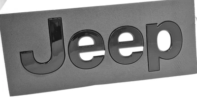Напис Jeep Емблема 17*4.4 Black gloss