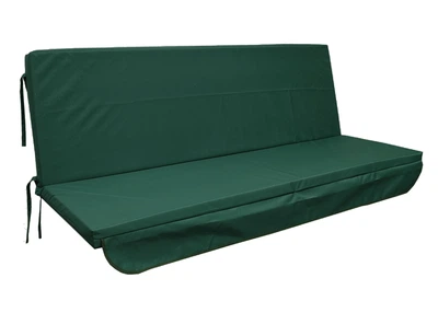 Матрас для качелей водоотталкивающий eGarden BOX 170x110x6 темно-зеленый