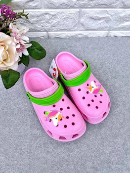 Кроксы JA для девочек розовые 30/31р 19,5см к.1425
