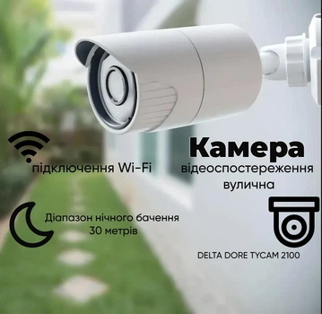 Уличная умная камера DELTA DORE TYCAM 2100 с ночным видением