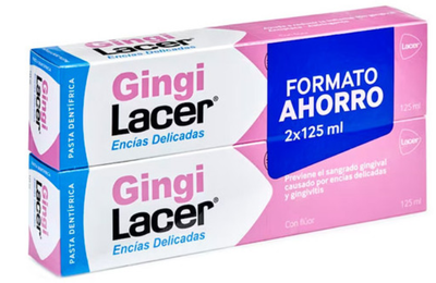 Зубная паста Lacer Gingilacer 2 х 125 мл (8430340058119)