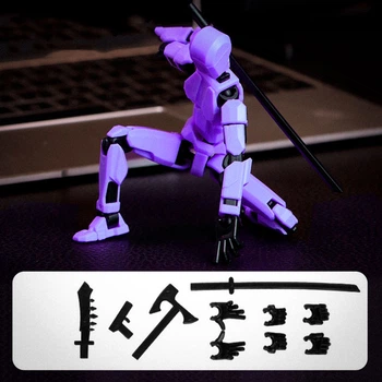 Подвижная фигурка Cyber Doll Фиолетовый