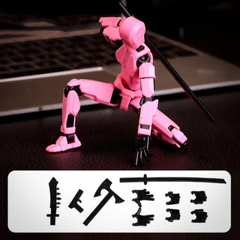 Подвижная фигурка Cyber Doll Розовый