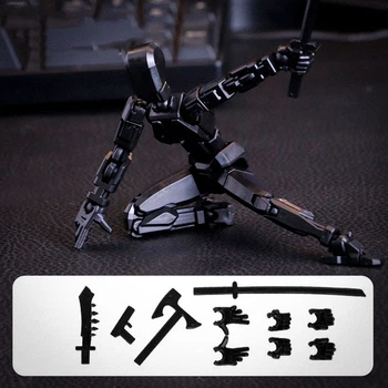 Подвижная фигурка Cyber Doll Чёрный