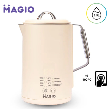 Электрочайник Magio MG-516 регулировка температуры 1.5L 1500W