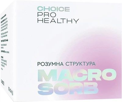 Мінеральний комплекс Choice "Макросорб" природний сорбент для ШКТ 70 г