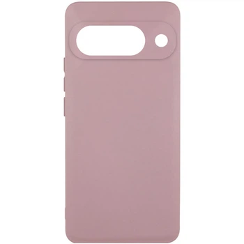 Противоударный чехол Silicone Cover Lakshmi Full Camera (AAA) для Google Pixel 9a Розовый / Pink Sand