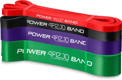 Еспандер-петля 4FIZJO Power Band 6-36 кг резина для фітнесу і спорту, набір 4 шт Mix (P-5907222931844)