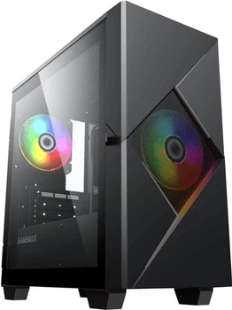 Корпус GameMax Cyclops BG з 2 ARGB вентиляторами