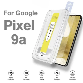 Защитное стекло 2.5D для Google Pixel 9a (с лотком для точной установки)