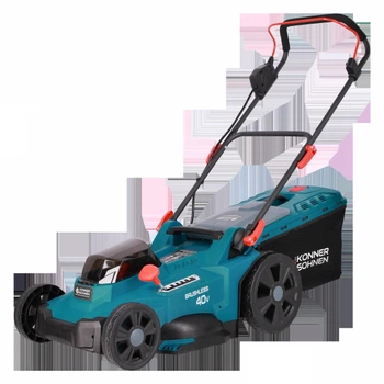 Газонокосарка акумуляторна Konner&Sohnen ks 43lm-40v 40в(20+20) 43см 50л 25-75мм 15.5кг (без акбізу) ks43lm-40v