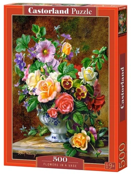 Пазл Цветы в вазе 500 деталей Castorland