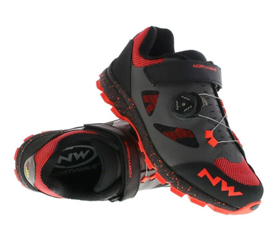 Туфлі велосипедні Northwave TERREA PLUS WMN W 38 (7.5US) Anthra/lobster orange (80183022-64) O