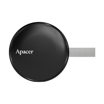 Зовнішній твердотільний диск Apacer AS725, обсяг 256GB, USB 3.2 Gen2, чорний
