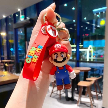 Брелок Mario "Super Mario" (Марио "Супер Марио") красный