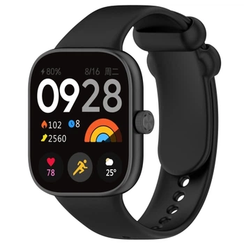 Ремінець для Redmi Watch 4 / Redmi Watch 5 силіконовий BeWatch Black (77801001.1)