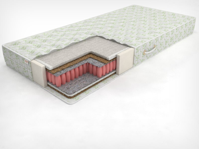 Матрац Сонель Флорес (Pocket Spring) 190x90 мікрофібра