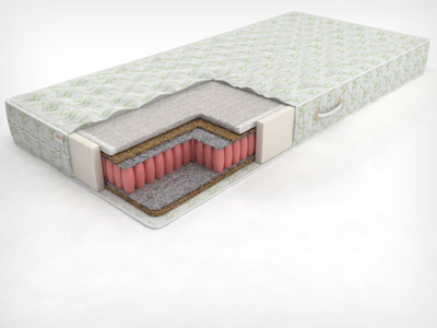 Матрац Сонель Борнео (Pocket Spring) 190x80 мікрофібра