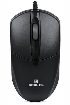 Миша Real-EL RM-211 USB Black EL123200001