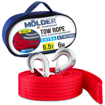 Буксировочный трос Molder 6,5т, 6м MA21656