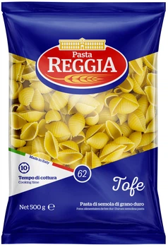 Макароны-ракушки Pasta Reggia 62 Tofe, 500 г