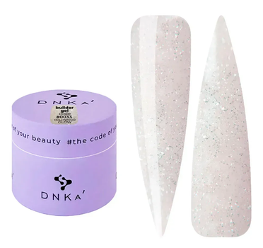 Гель для моделирования DNKa Builder Gel №0033 HOLLYWOOD GLOW 15 мл
