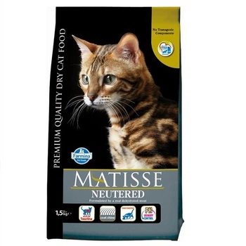 Сухой корм с курицей для стерилизованных котов Farmina Matisse Neutered Chicken, 1.5 кг