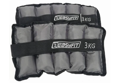 Утяжелители EasyFit 2 х 3 кг для ног и рук с металлом (EF-AWTМ-300)