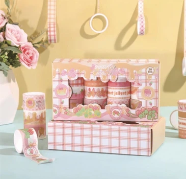 Скотч декоративний Sweet jelly 20шт набір різні розміри