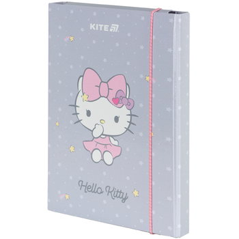 Папка для зошитів на гумці Kite Hello Kitty картон B5 (HK25-210-1)