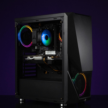 Ігровий комп'ютер: Quantum Titan/Ryzen 5 1400/GeForce GTX 1060/16 ГБ/500 ГБ/500 Вт/