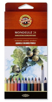 Kredki akwarelowe Koh-i-Noor Mondeluz 24 kolory (8593539001935)