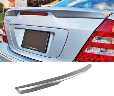 Спойлер для Mercedes C-сlass W203 2000-2007 Седан, черный глянец