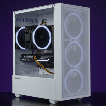 Ігровий комп'ютер: White Phantom/Intel I5 11400f/AMD Radeon RX 5700XT/16 ГБ/500 ГБ/600 Вт/