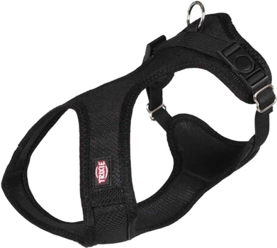Шлея Trixie Comfort Soft XXS-XS 25-35 см/15 мм Черный (TX-16241)