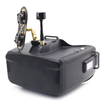Видеошлем для FPV дронов SKYZONE Cobra X V4 Diversity DVR 5.8G 48CH, LCD 1280*720, две антенны
