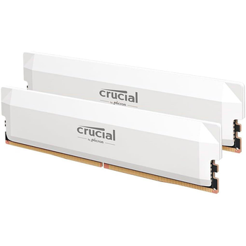 Модуль пам'яті Crucial DDR5 32GB (2x16) Pro 6000Mhz CL36 White (CP2K16G60C36U5W)