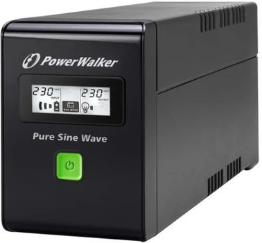 Лінійно-інтерактивний ДБЖ Powerwalker VI 600 SW IEC (10120061)