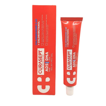 Гель для ясен CURASEPT RELIEF PRO СНХ 0,5%+хлорбутанол заспокійливий 30мл