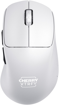 Миша бездротова Cherry Xtrfy M64 PRO, 8K, WL/USB-A, RGB, білий 299448